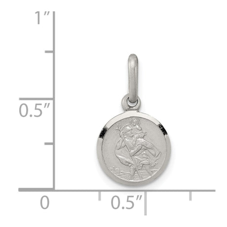 Sterling Silver St. Christopher Medal