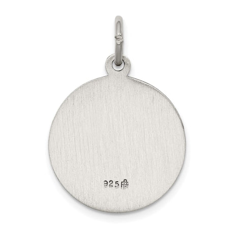 Sterling Silver Antiqued San Juan Los Lagos Medal