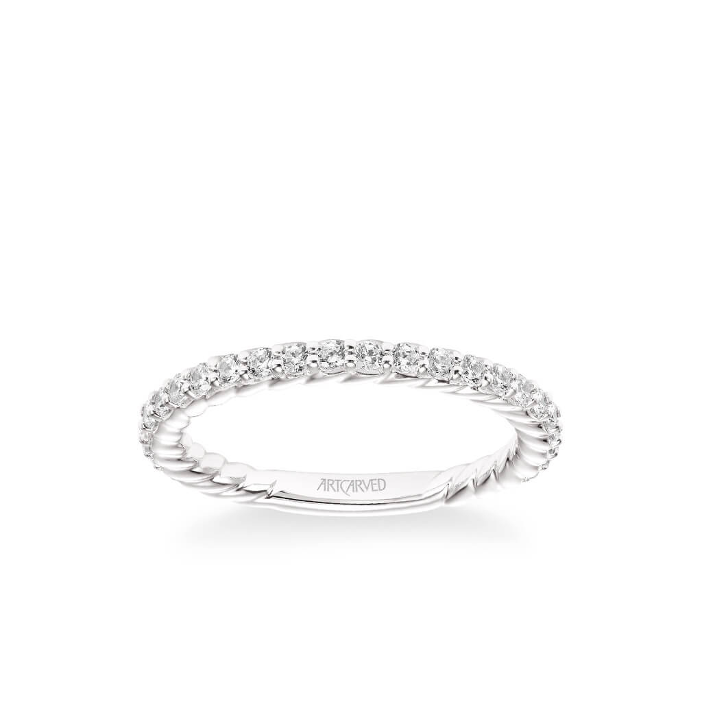 Wren Rope Wren Contemporary Diamond and Rope Wedding Band – master-craft-jewelers