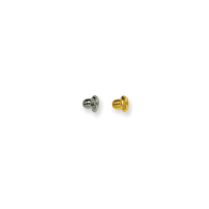 Inverness 6 pair (3Gold-plated, 3 316-Stainless Steel) Clutches