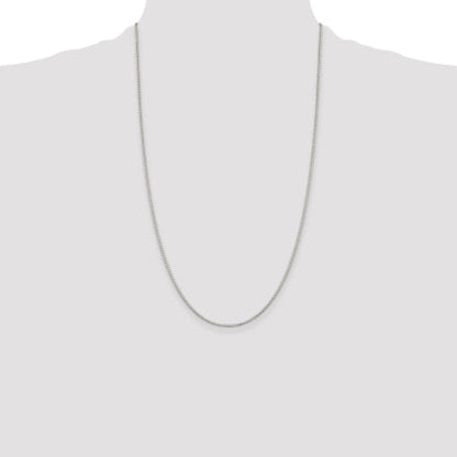 Sterling Silver 1.1mm Box Chain