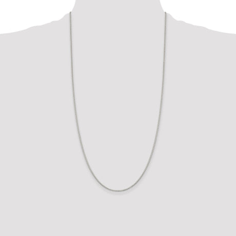 Sterling Silver 1.1mm Box Chain