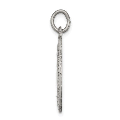 Sterling Silver Antiqued Miraculous Medal
