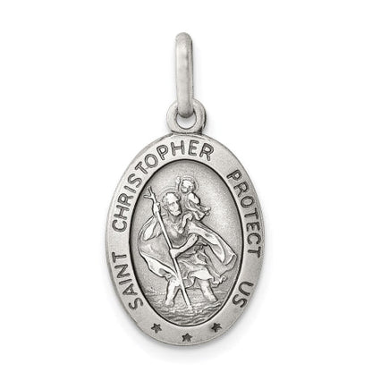 Sterling Silver St. Christopher Medal