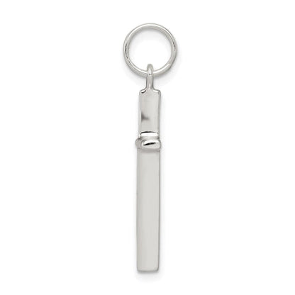 Sterling Silver Latin Cross Charm