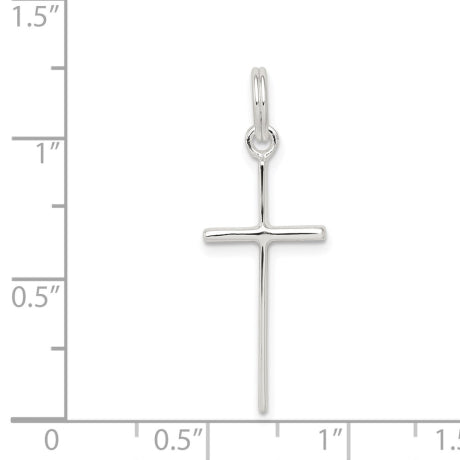 Sterling Silver Latin Cross Charm