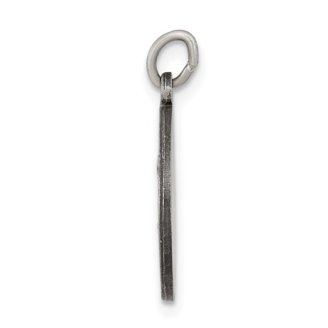 Sterling Silver Antiqued Saint Matthew Medal