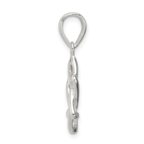 Sterling Silver 3-D Star of David Pendant