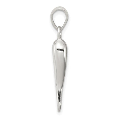 Sterling Silver Italian Horn