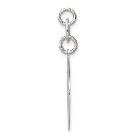 Sterling Silver Polished Confirmation Dove Charm