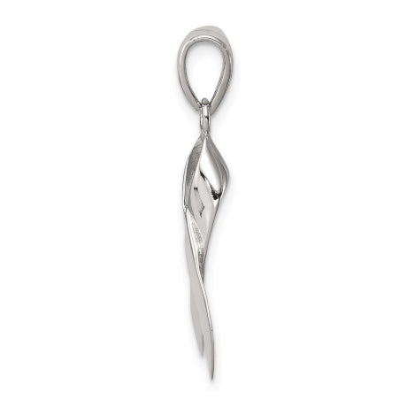 Sterling Silver Cancer Awareness Ribbon Charm