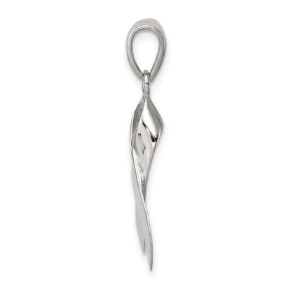 Sterling Silver Cancer Awareness Ribbon Charm