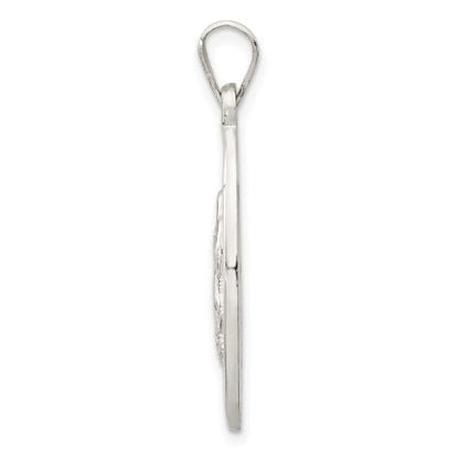 Sterling Silver Mary Medal Pendant