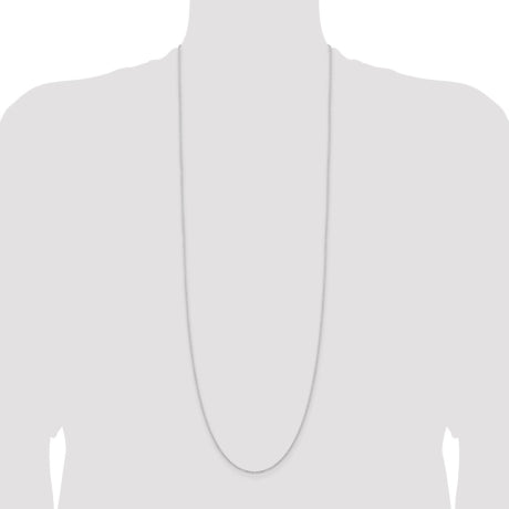 Sterling Silver 1.25mm Cable Chain