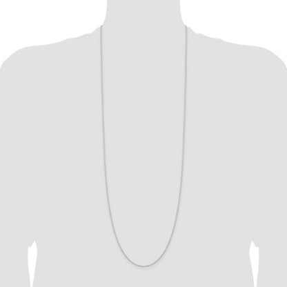 Sterling Silver 1.25mm Cable Chain