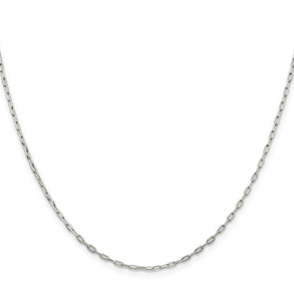 Sterling Silver 1.75mm Elongated Open Link Chain