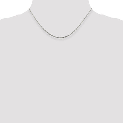 Sterling Silver 1.75mm Singapore Chain