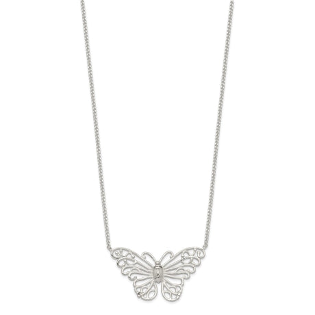 Sterling Silver Butterfly Necklace