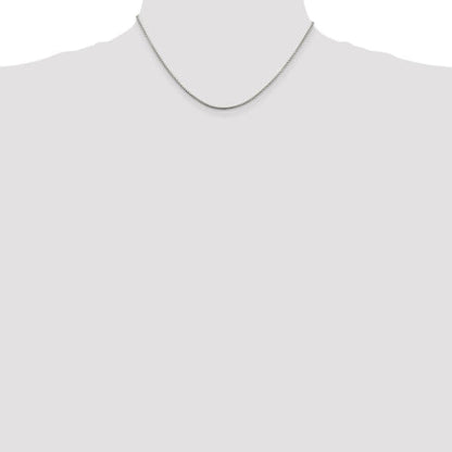 Sterling Silver 1.5mm Round Box Chain