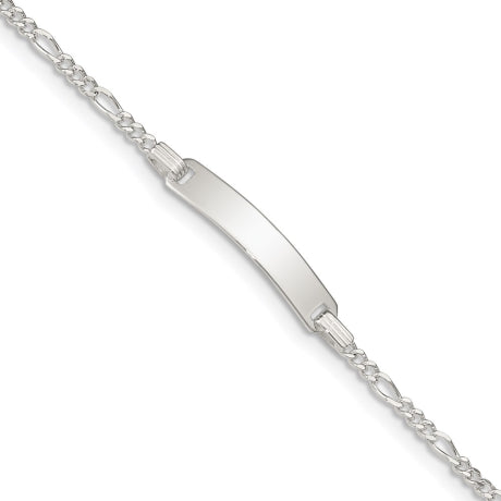 Sterling Silver Children's ID Link Bracelet