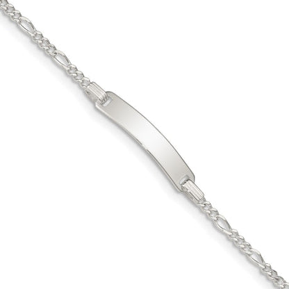 Sterling Silver Children's ID Link Bracelet