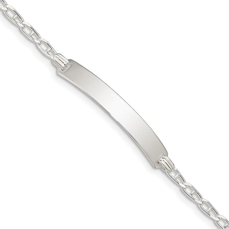 Sterling Silver Children's ID Link Bracelet