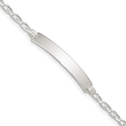 Sterling Silver Children's ID Link Bracelet