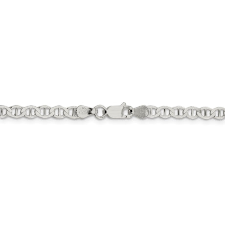 Sterling Silver 4mm Flat Anchor Chain