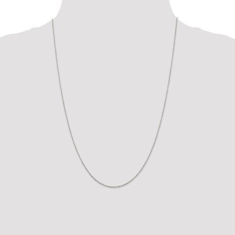 Sterling Silver 1.30mm Forzantina Cable Chain