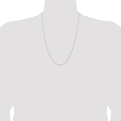 Sterling Silver 1.45mm Forzantina Cable Chain