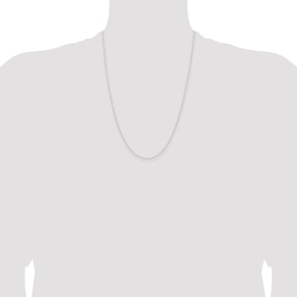 Sterling Silver 1.45mm Forzantina Cable Chain