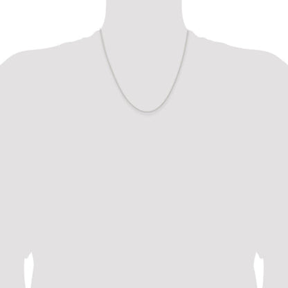 Sterling Silver 1.6mm Forzantina Cable Chain