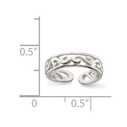 Sterling Silver Toe Ring