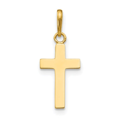 14k Children's Cross Pendant