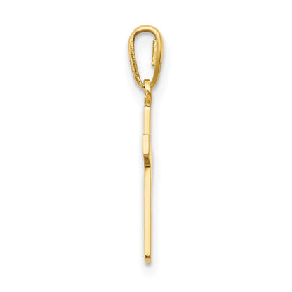 14k Children's Cross Pendant