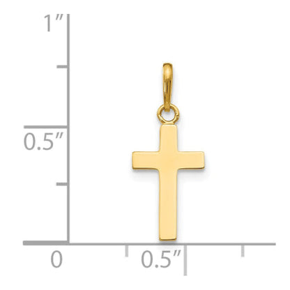 14k Children's Cross Pendant