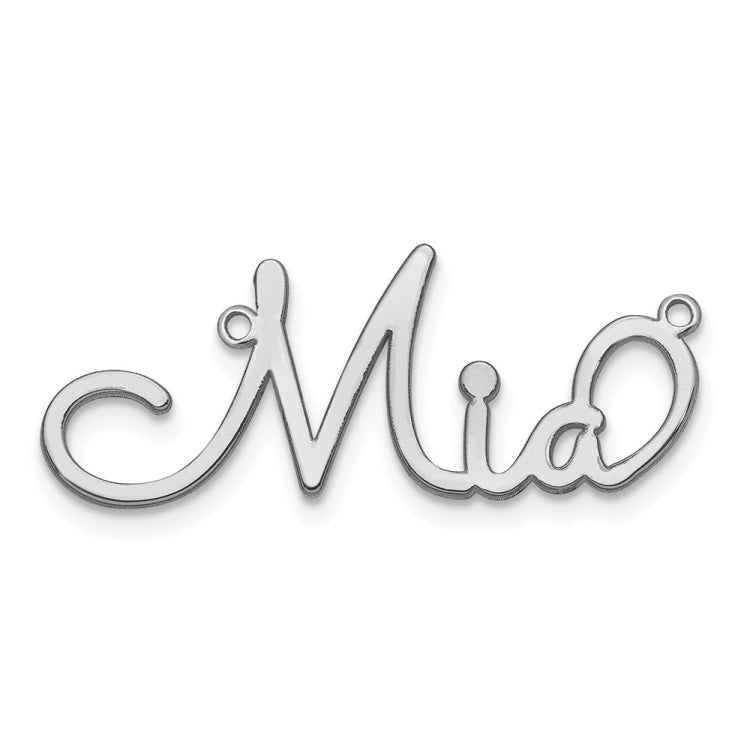 14KW Polished Sacramento Font Name Plate
