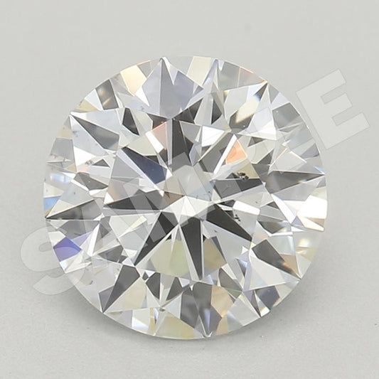 0.44 Carat Round IGI Labgrown Diamond, With Certificate ID 598358861